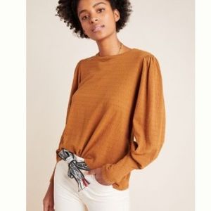 NWT Dolan Puff Sleeve Dot T MP Bronze from Anthro